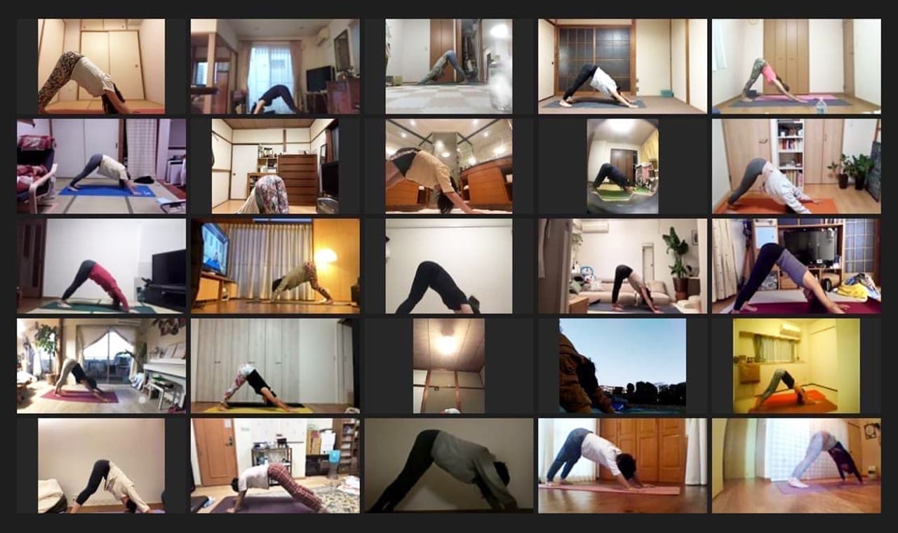 zoomでオンラインレッスン